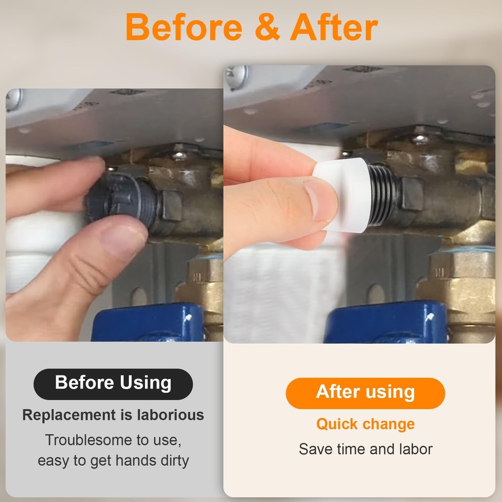 H98-510-S tankless Water Heater Filter, Filter White