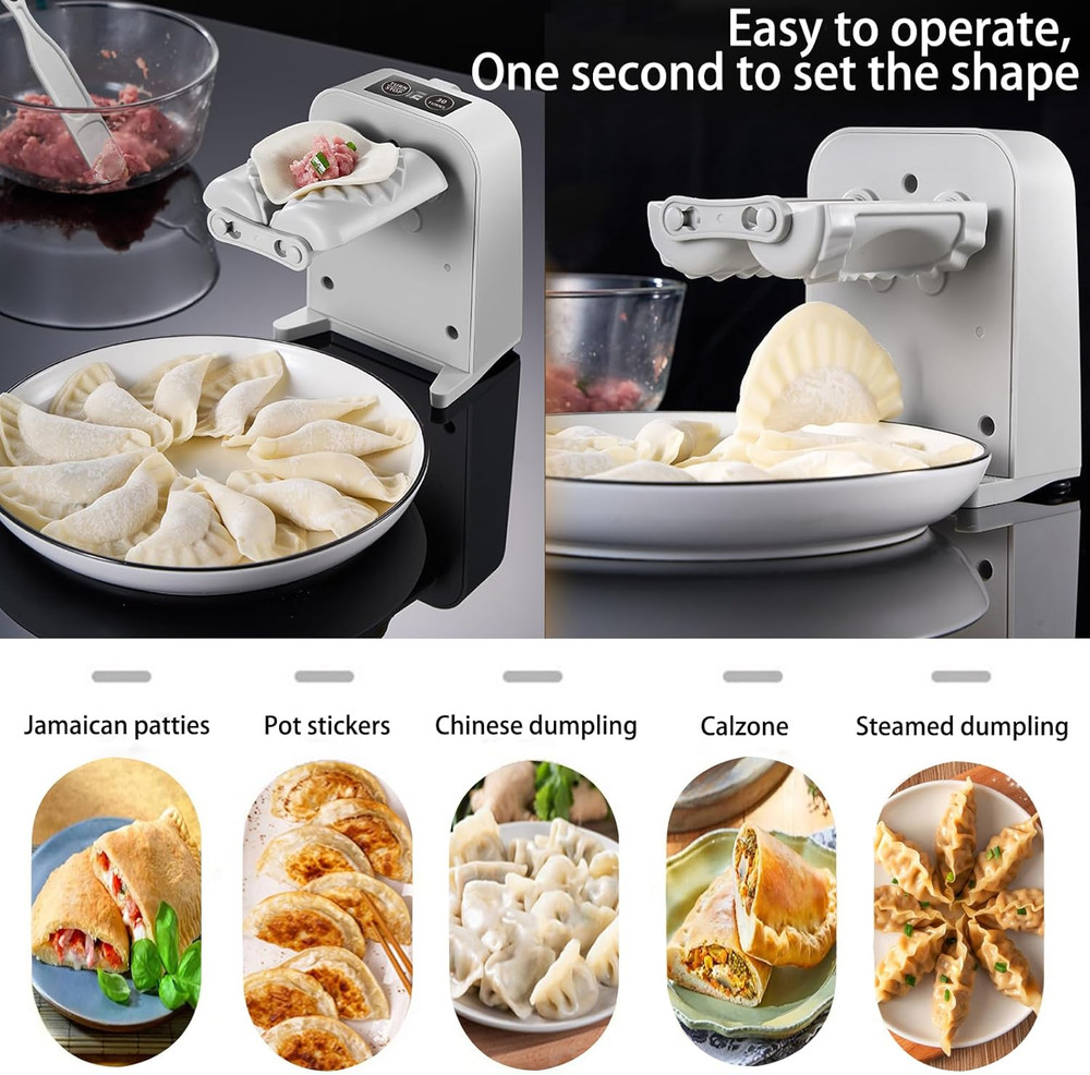 Automatic Dumpling Maker Machine, Electric Dumpling Maker,Removable Empanada Mak