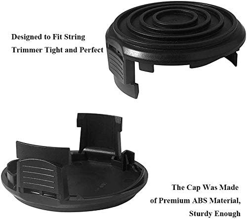 Spool Cap Covers for Hyper Tough 40V MAX 13" String Trimmer HT19-401-003-03 3 Pk