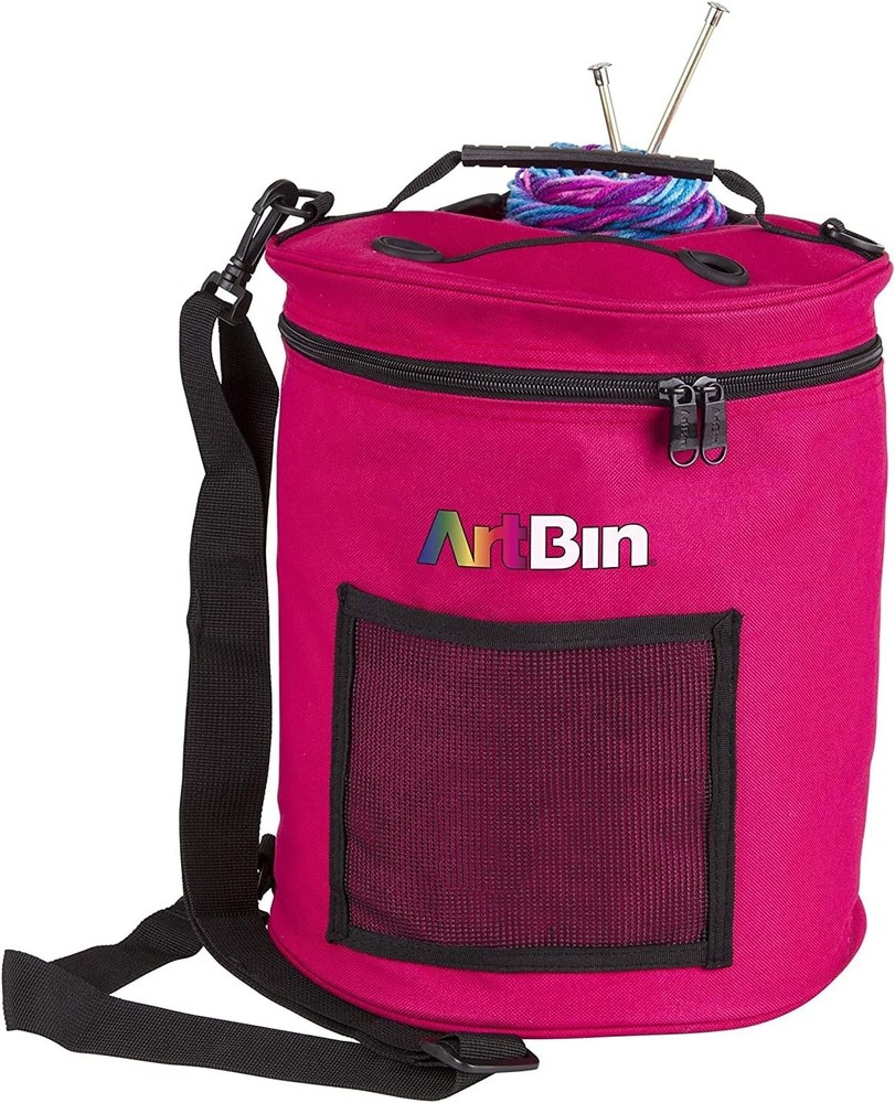 ArtBin Yarn Drum Poly Canvas Tote Bag