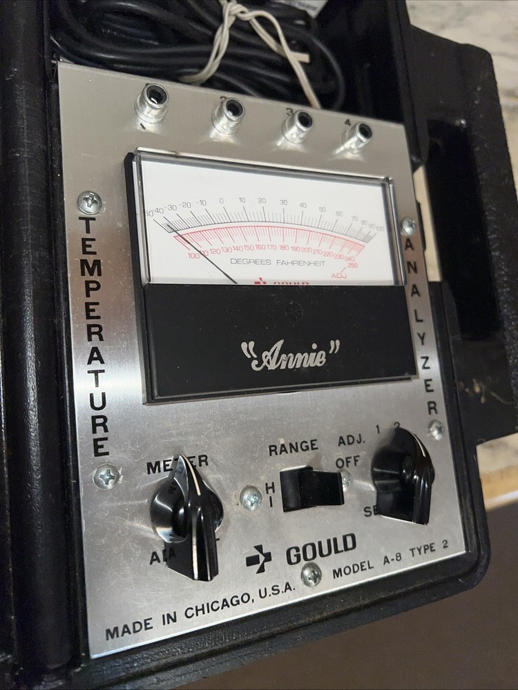 Vtg ANNIE - Electronic Temperature Analyzer Model A-8 Type 2