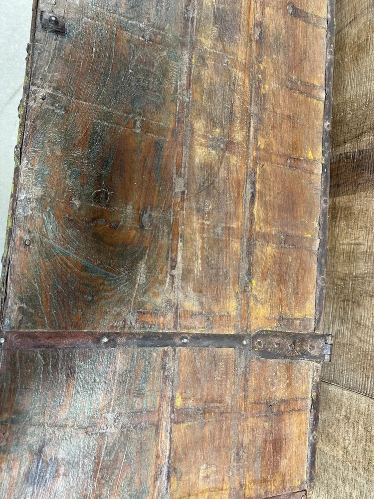 Vintage Wood Trunk.