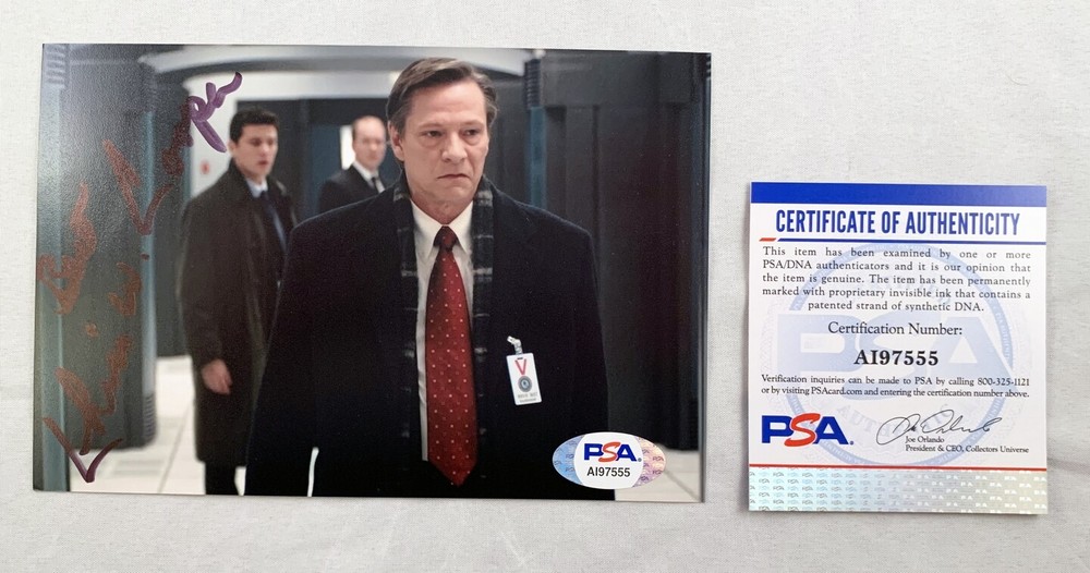 Chris Cooper Signed 4x6 Photo 2 PSA/DNA COA