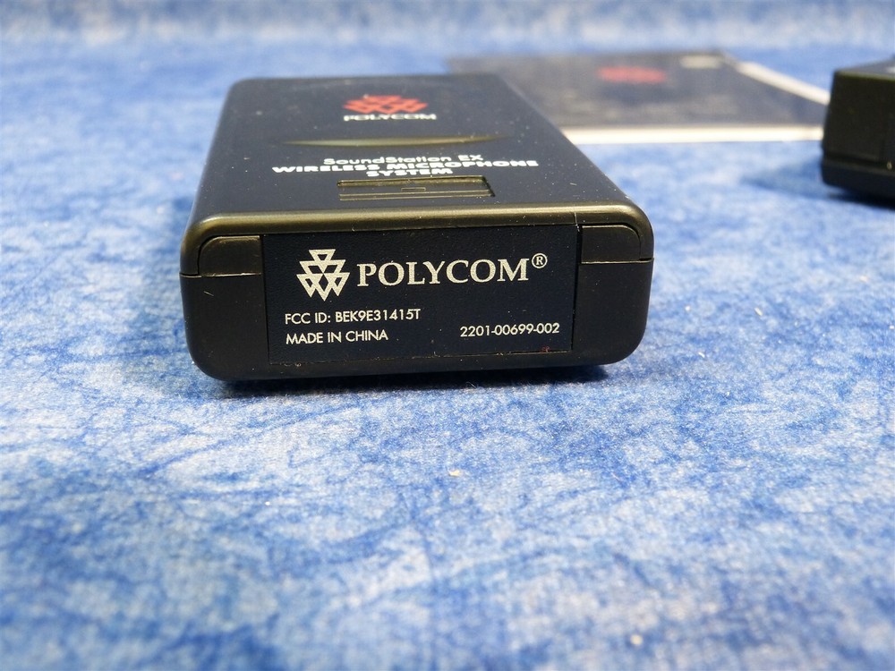 Polycom 2200-00699-002 Wireless Microphones Wireless Microphone System (G114)