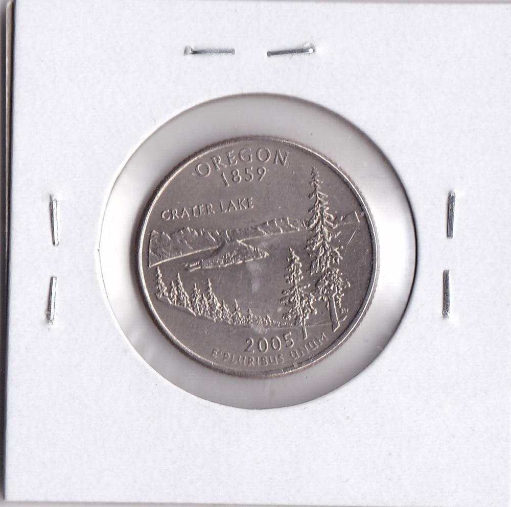 2005-P Oregon Die Crack Reverse