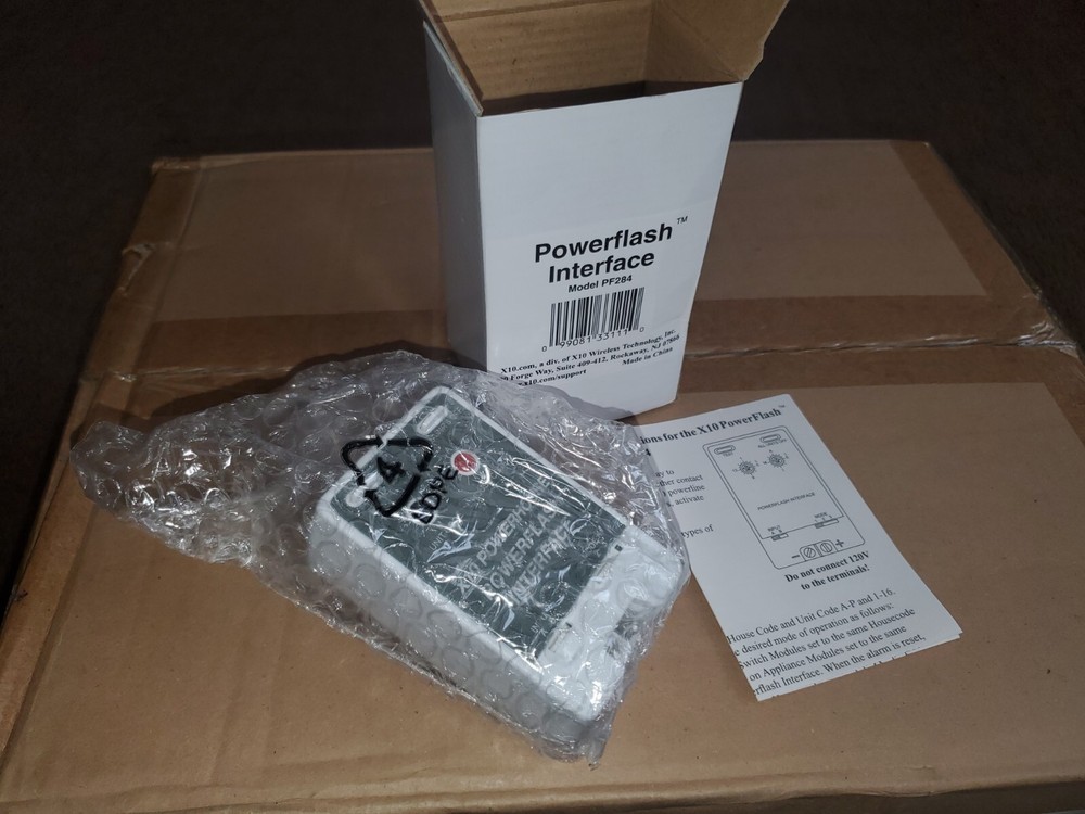 BUY-ONE-GET-ONE-FREE-white X-10 PF 284 Security Interface- Same As X10-Pro PSC01