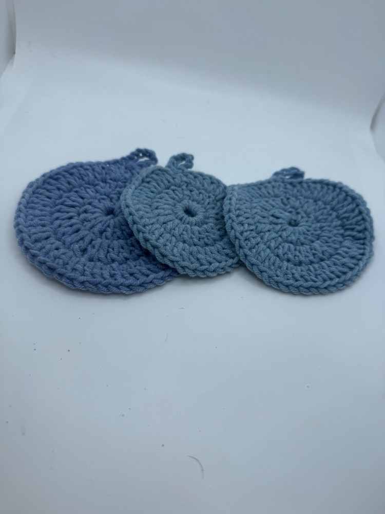 Crochet Face Scrub Set Of 3