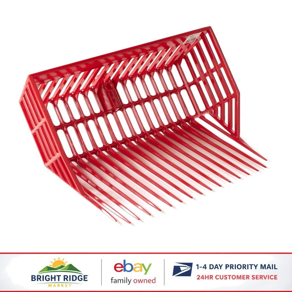 Replacement Head for Pitch Fork with Flexible Polycarbonate Construction