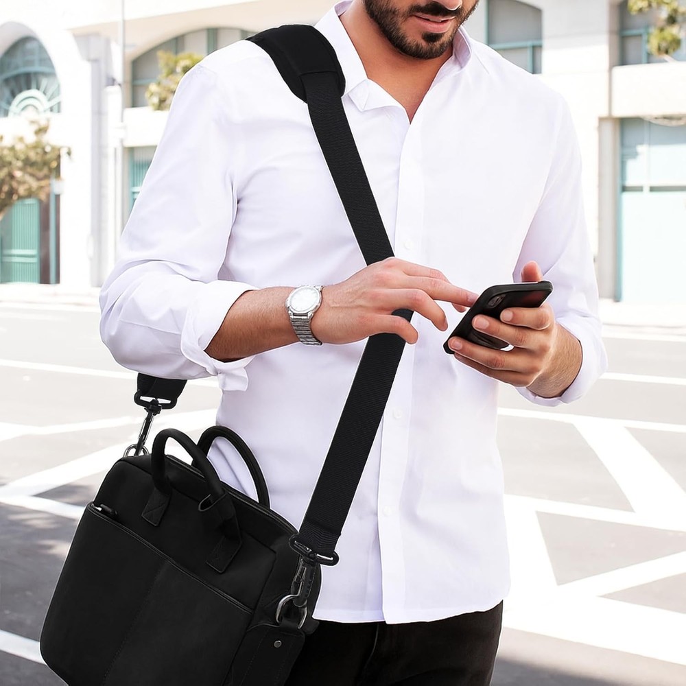 56" Bag Strap, Shoulder Strap Universal Adjustable Shoulder Belt Replacement Lap