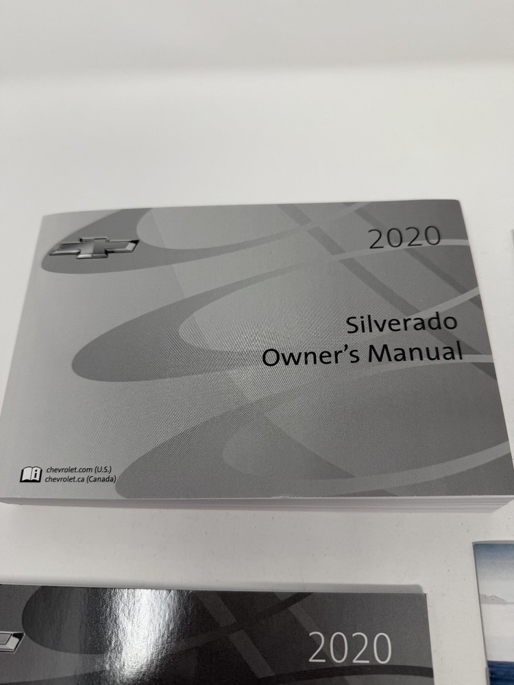 2020 Chevrolet Silverado Owners Manual OEM Complete Set