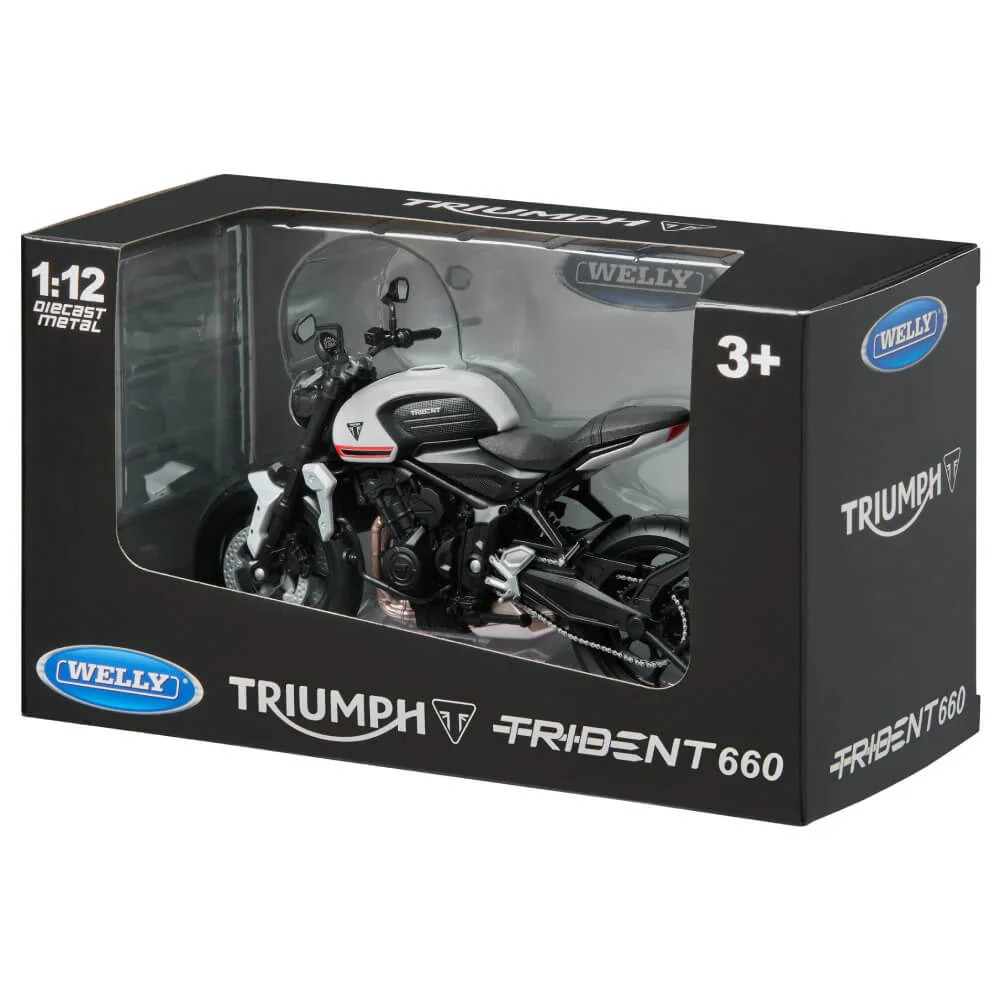 Triumph Trident 660 Action Figure - 1:12 Scale (Welly)
