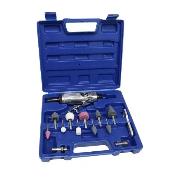 US PRO 15pc MINI 1/4" AIR DIE GRINDER SET 8419
