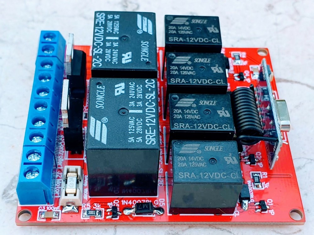 Wireless Remote Control 12VDC 5Amp Dual Axis Solar Panel Sun Tracking Controller