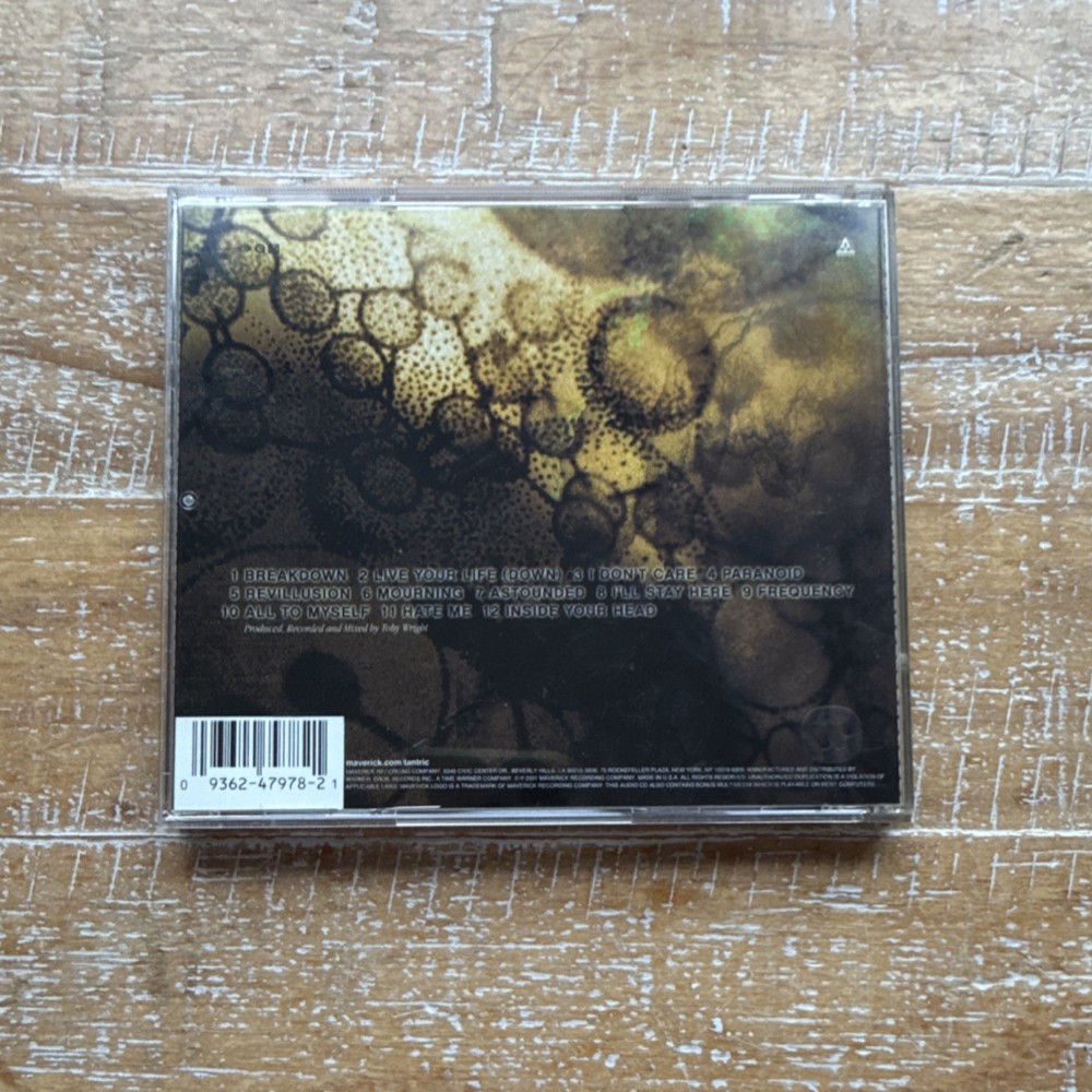 Tantric: Self-Titled CD & Booklet - Signed Insert