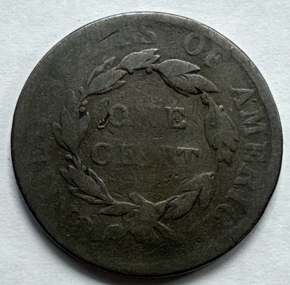 1818 LARGE CENT U.S. Coin