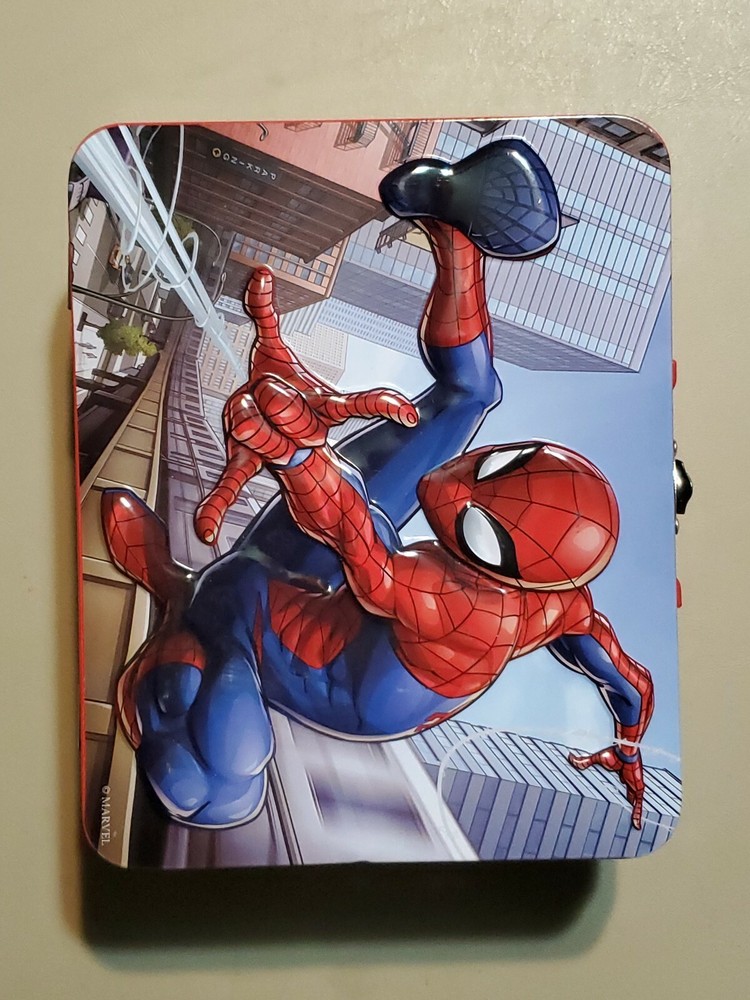 Spider-Man Lunch Box W/ Puzzle