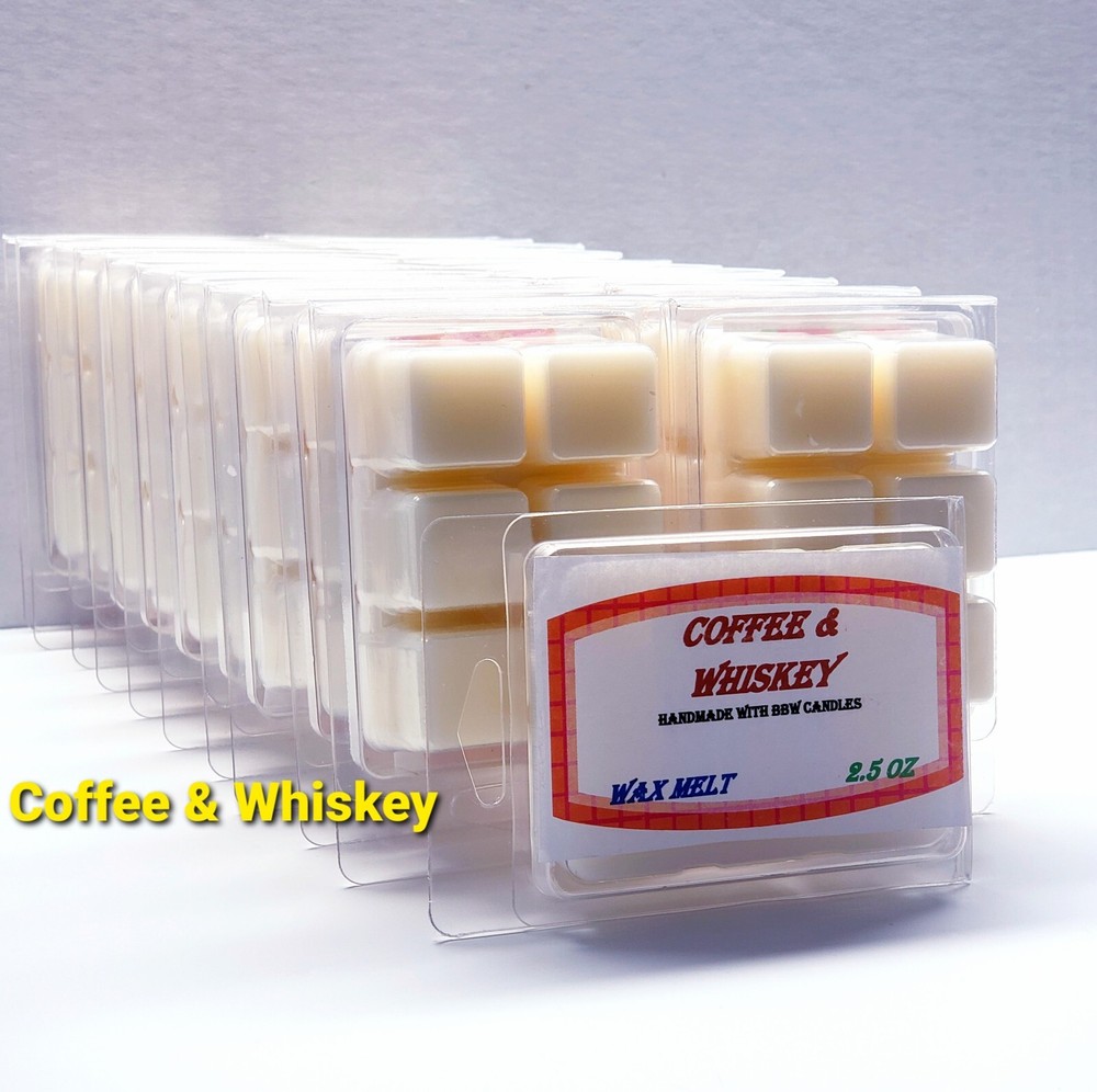 COFFEE & WHISKEY -Bath & Body Works Candle Wax Melts- $6 per pack