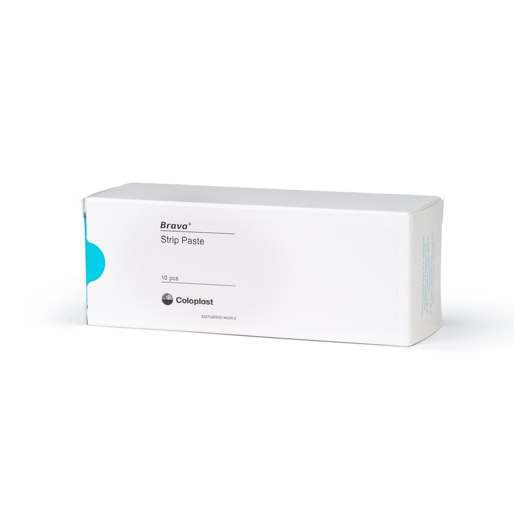Brava Ostomy Barrier Strip Paste 2 oz. Moldable Strip Paste 26555 10 Ct