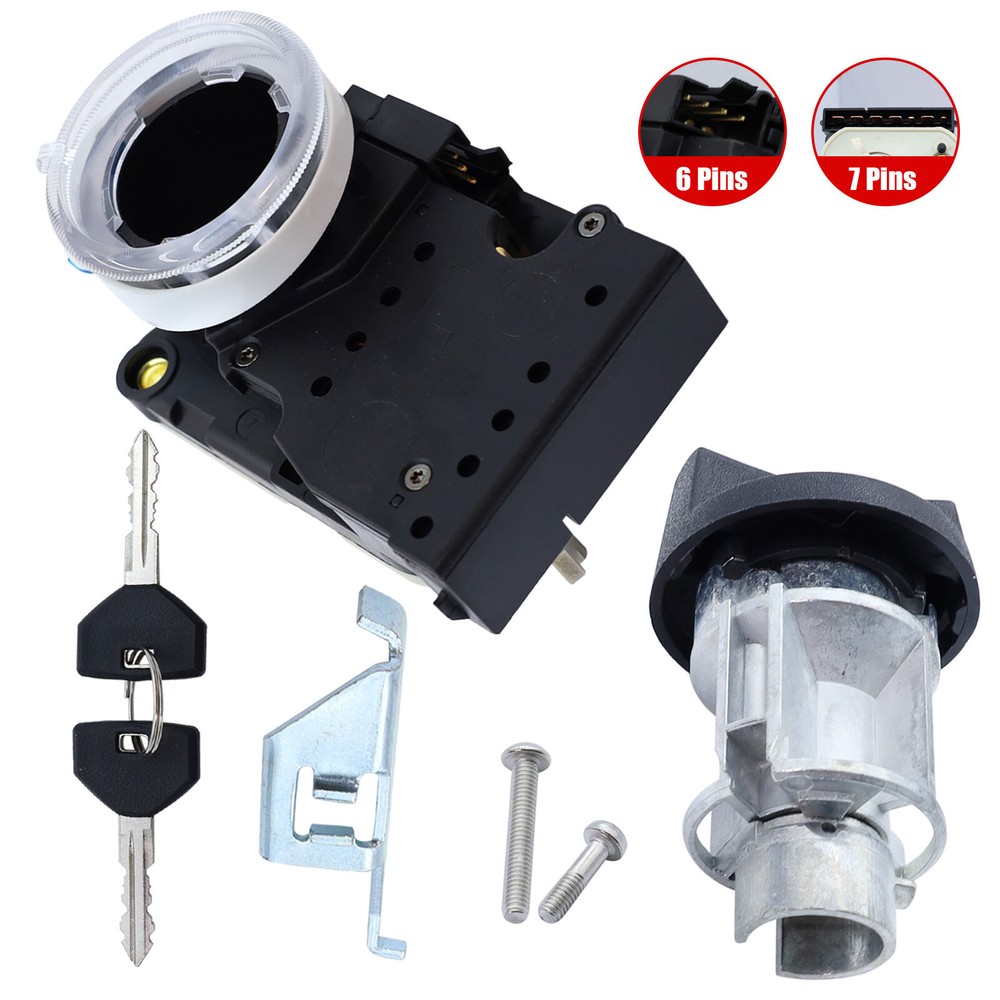 New Ignition Switch & Lock Cylinder Assembly with Key For 1993-1996 Dodge