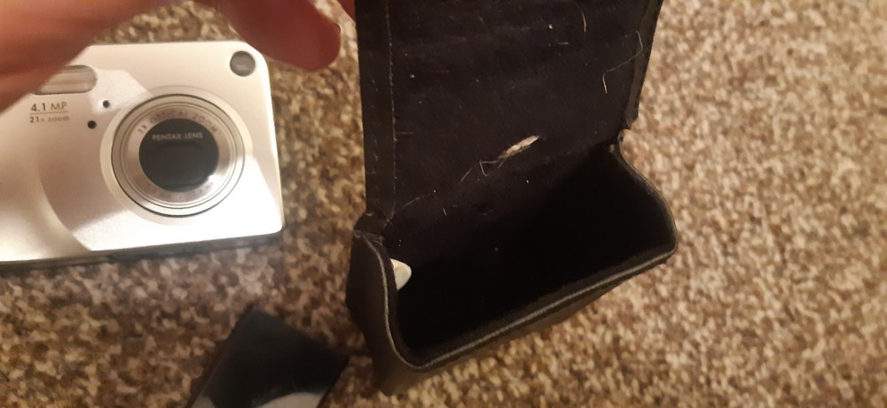 HP Digital Camera Photosmart R507 4.1MP Silver unTested