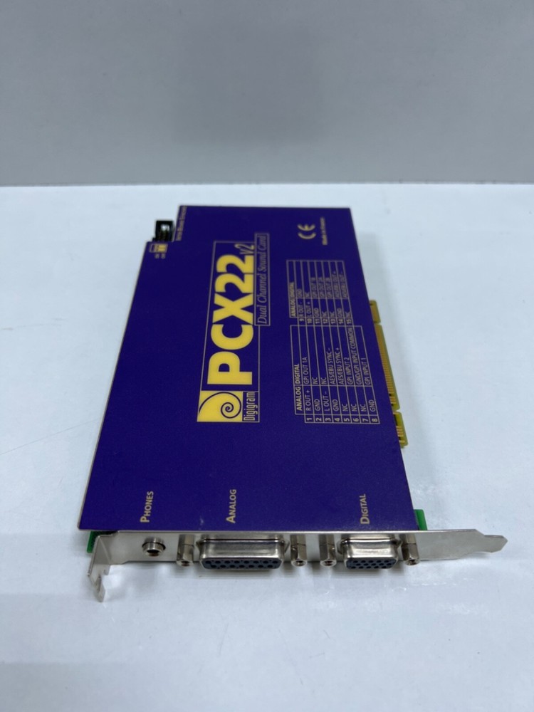 DIGIGRAM PCX 22 PCI PROFESSIONAL SOUND CARD