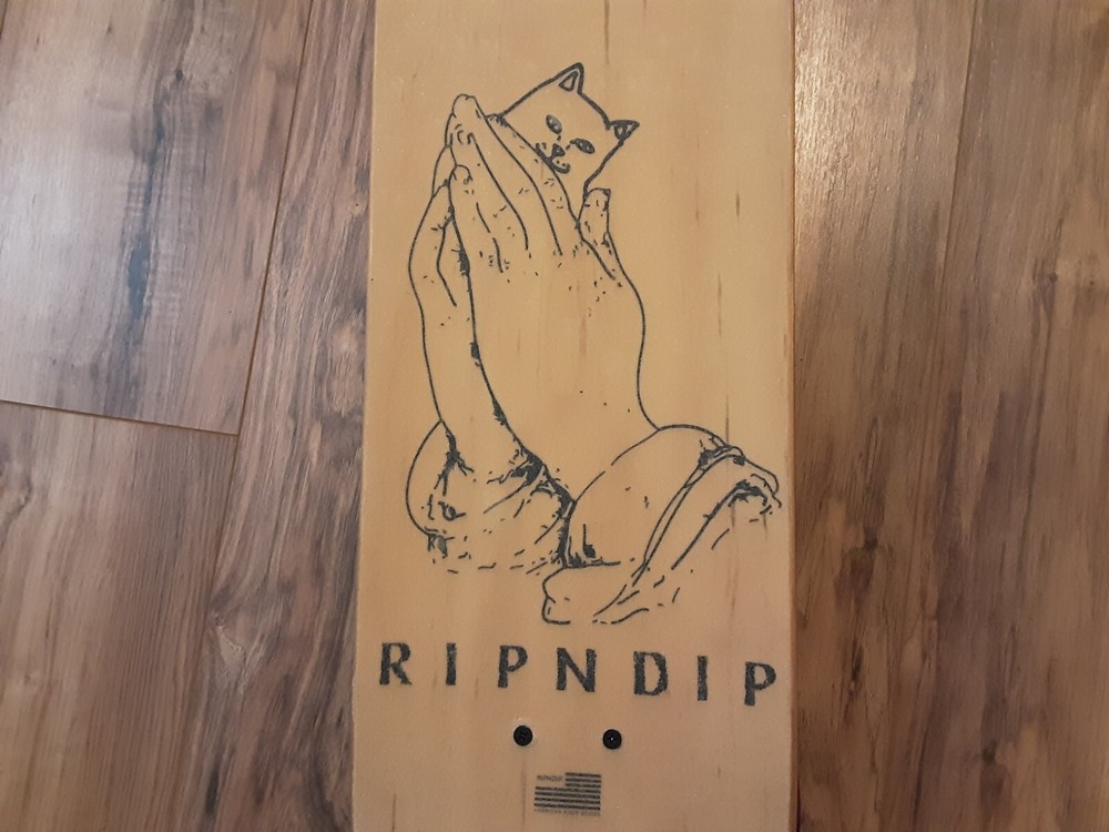 RIPNDIP " Nermal" Complete Skateboard with Tensor Trucks and Bones Reds bearings