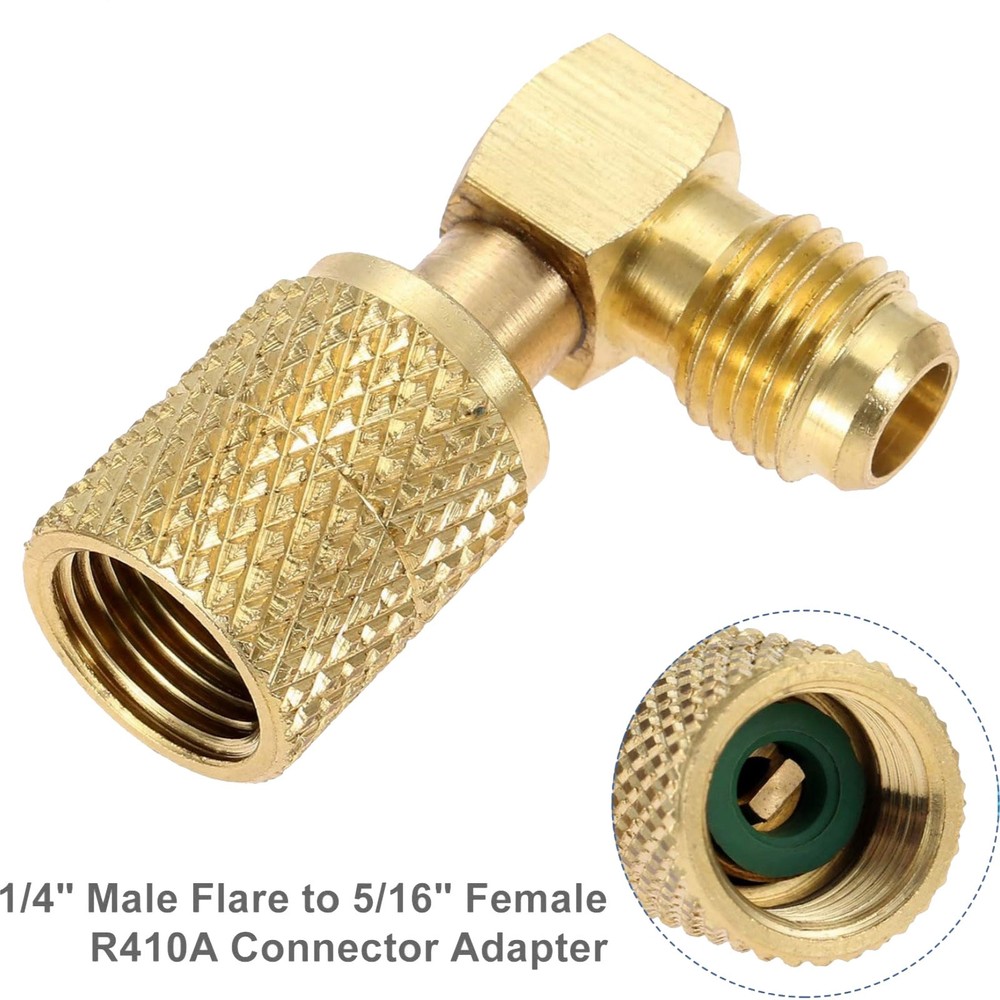 1 Set R410A Adapter Kit Mini Split Adapter 5/16 -1/4 Coupler High Quality