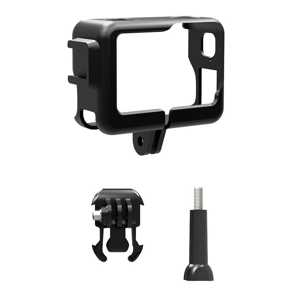 Cage Frame Part For Insta360 Ace Protective Case Cage Rig W/ Cold Shoe Accessory