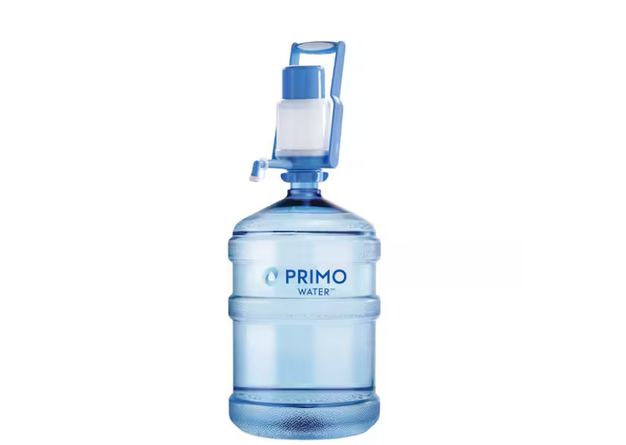 Primo Portable Manual Water Pump, Blue and White(2-Pack)