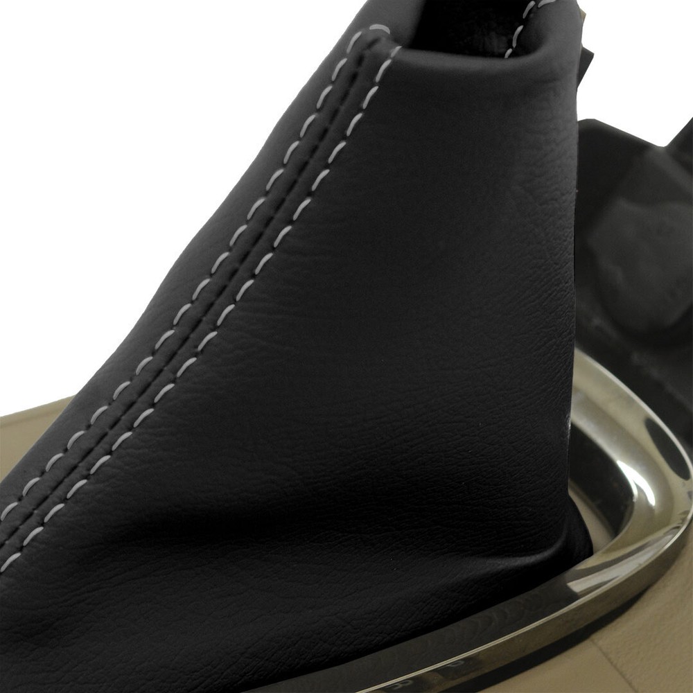 Automatic Shift Boot PVC Leather for Chevrolet Malibu 2008-2012 Gray Stitch