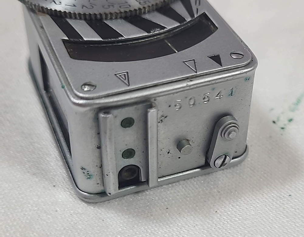 Vtg Weston Metraphot Light Meter and Case - untested