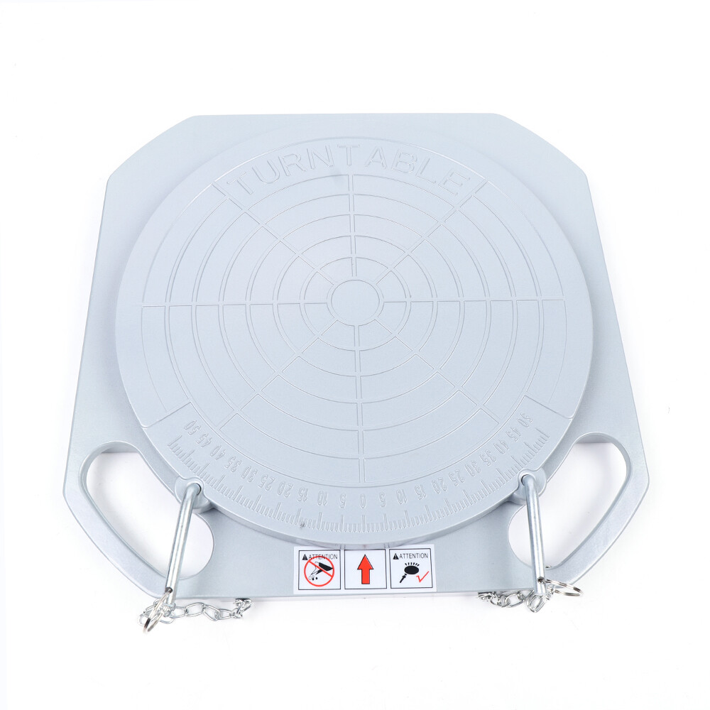 2 x Car Wheel Front End Alignment Turn Plates Alignment Turntable Plate Tool