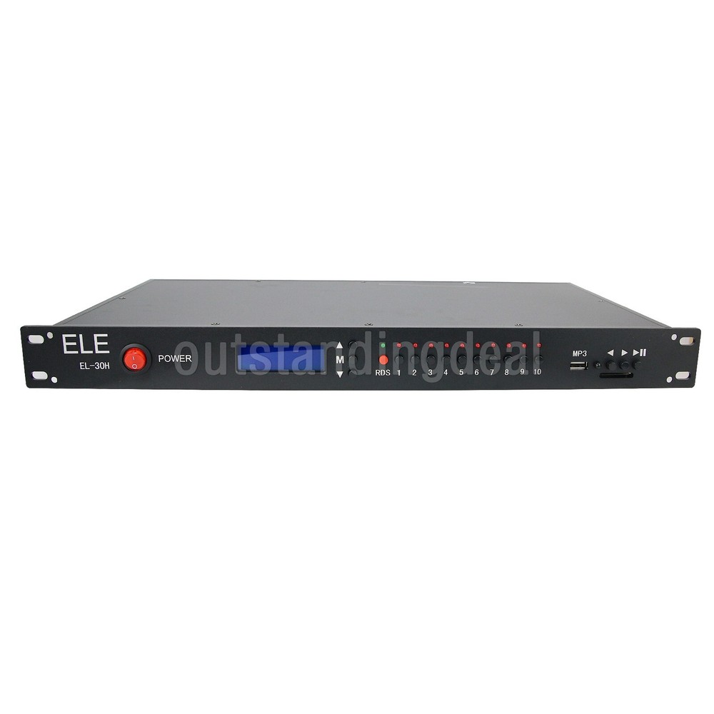 ELE EL-30H 30W FM Broadcast Transmitter FM Transmitter w/ RDS & Power Amp Module