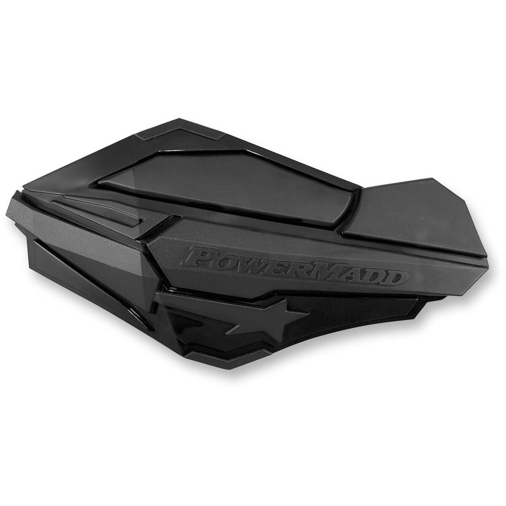 PowerMadd Black/Black Sentinel Handguards - 34410