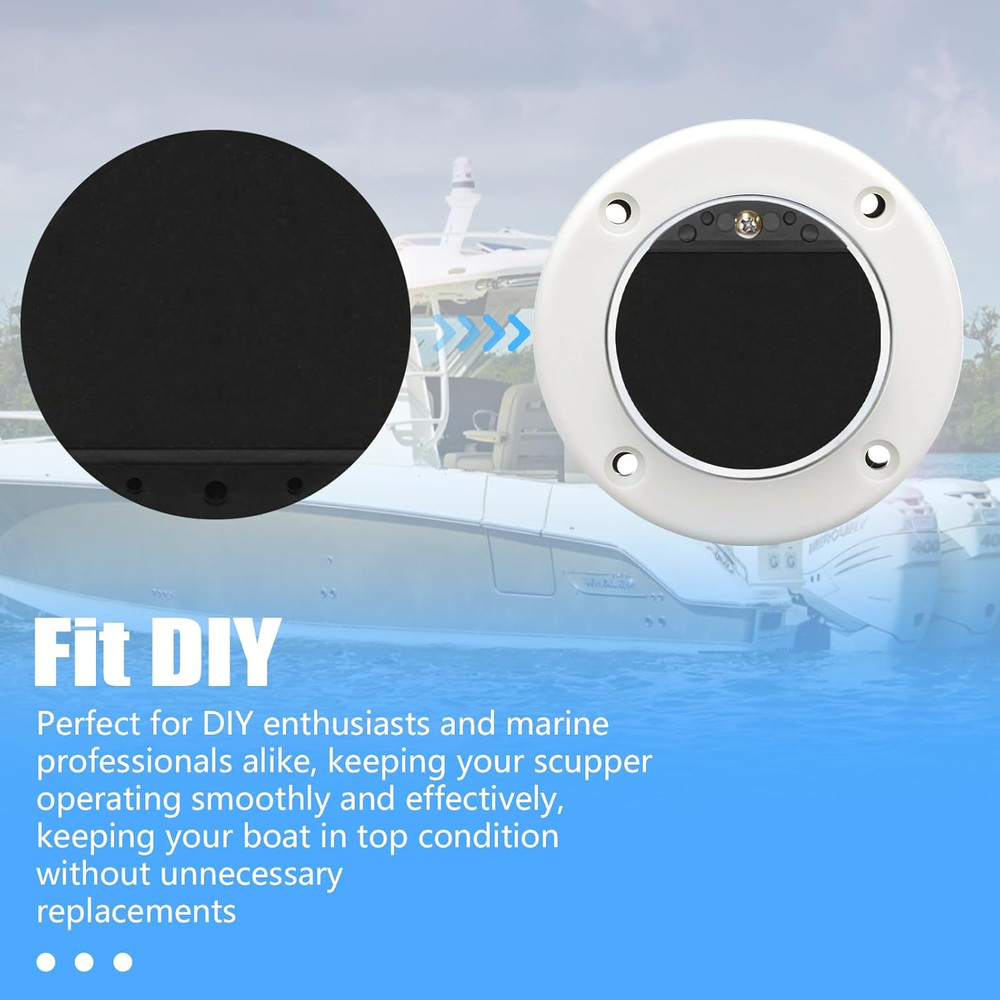 Boat Scupper Flapper Replacement for FSRK-3-DP TH Mar-Ine Boat Scupper Flappers