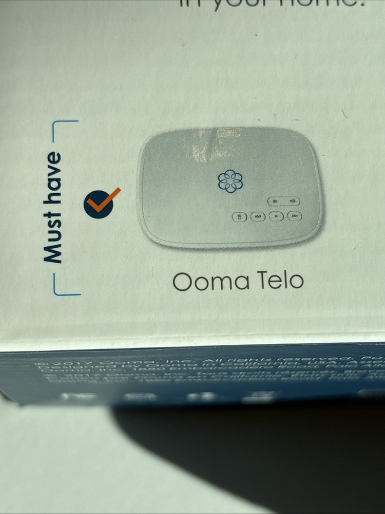 Ooma Home Motion Sensor New In Open Box