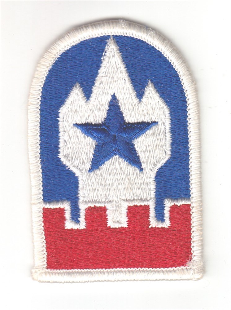 Army Patch: Engineer Command Europe - merrowed edge