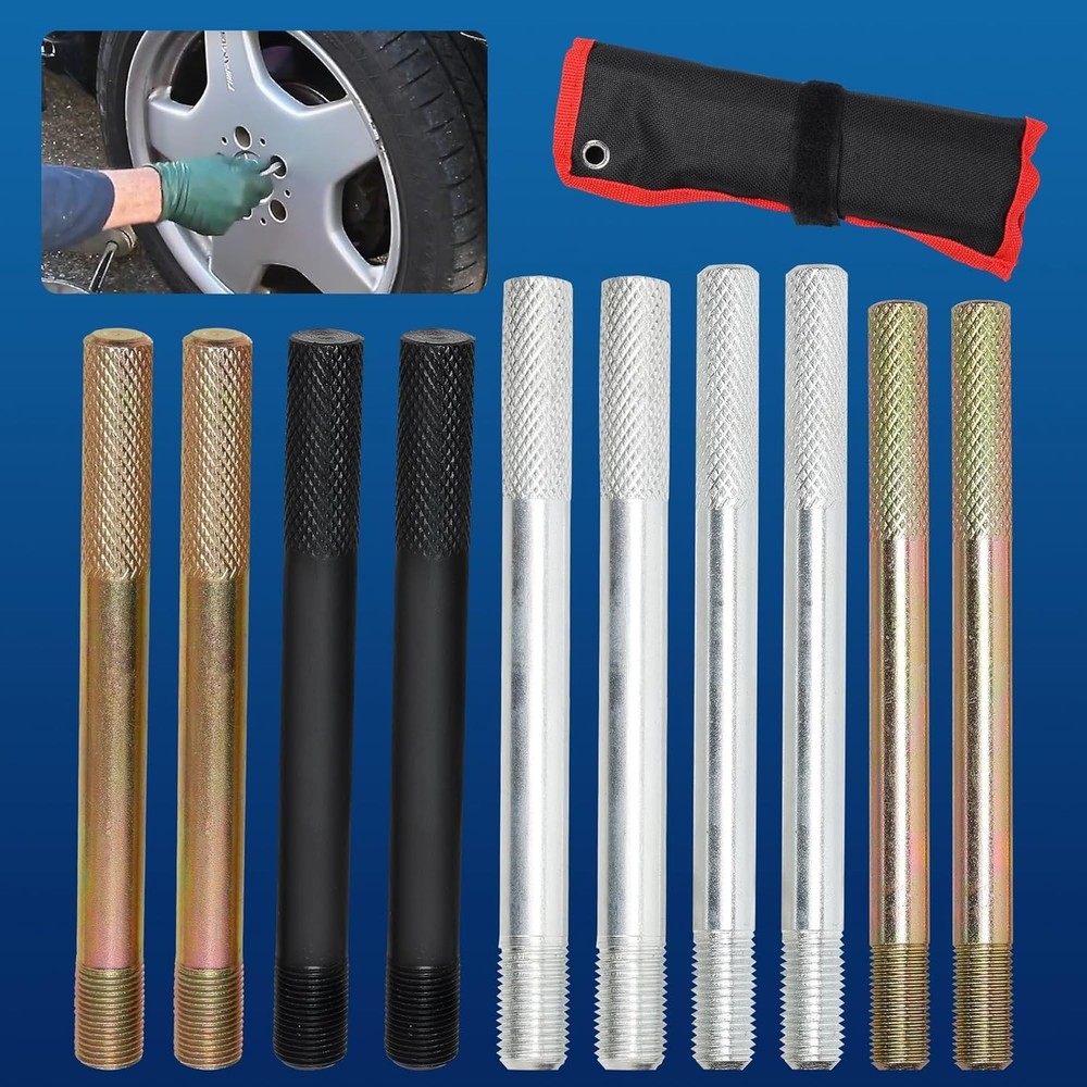 10-Piece Wheel Alignment Pin Guide - Essential Tool for Safe Tire Changes