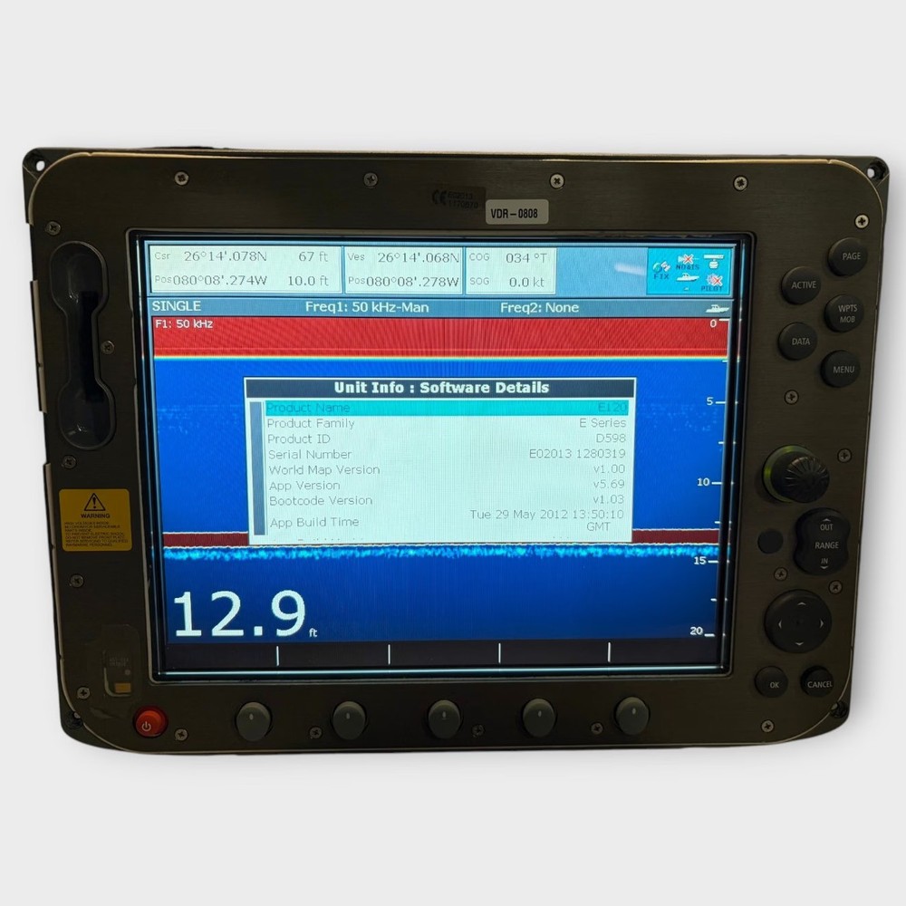 Raymarine E120 Classic Multifunction Display --E02013-- *CORE ONLY* Fully Tested