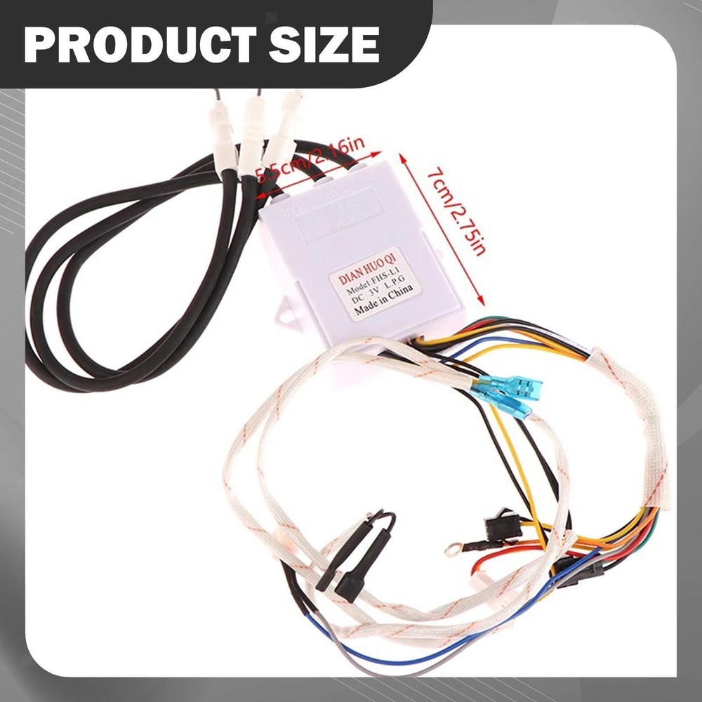 Gas Water Heater Pulse Igniter Easy to Install Flue Type Igniter Controller