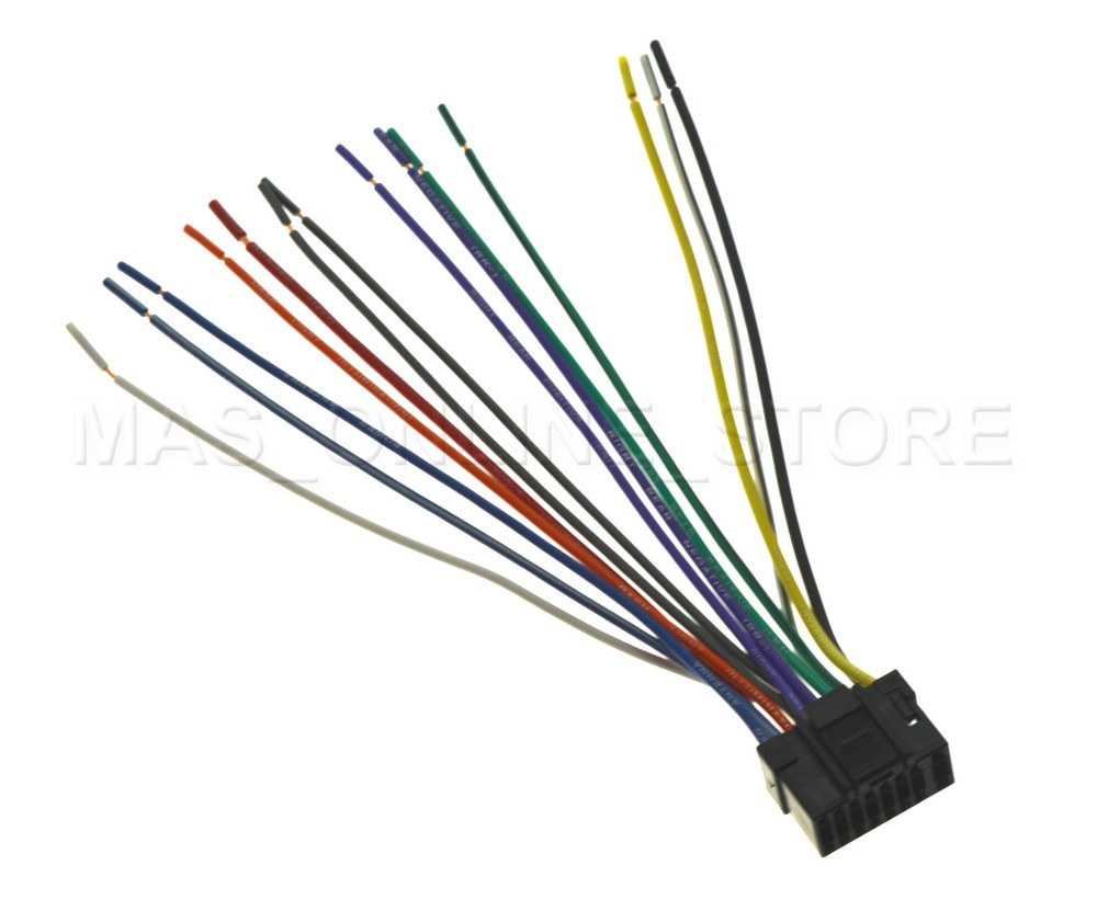 WIRE HARNESS FOR ALPINE CDA-105 CDA105 *PAY TODAY SHIPS TODAY*