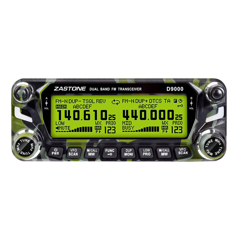 Zastone D9000 Car Walkie Talkie Original Front Panel-controller for display