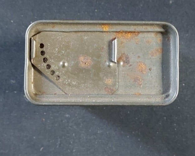 Old EMPTY Advertising Spice Tin McCormick Rubbed Sage Baltimore MD Schilling