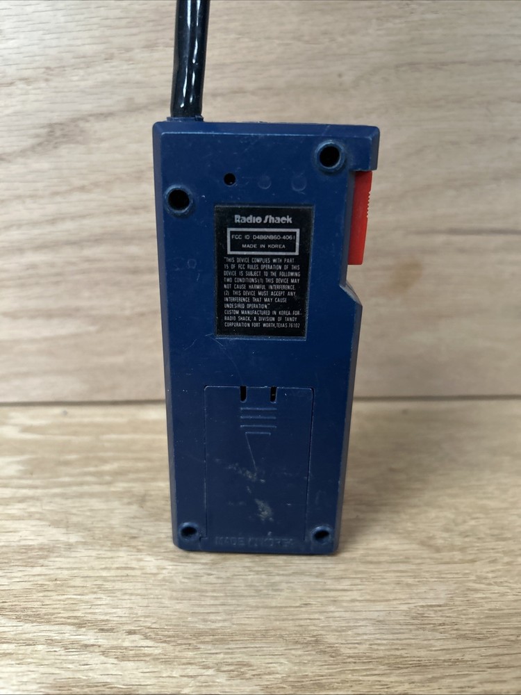 Radio Shack Talking Robie Robot Original Remote, Powers On!