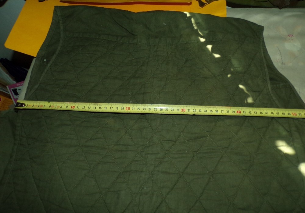 FRENCH ARMY MILITARY TYPE MELLETONNE VEST, SIZE 96 EITHER M