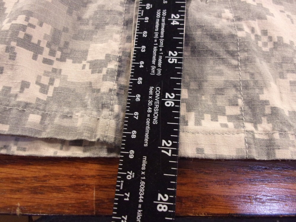 SPECIAL FORCES SELECTION UNIFORM W/ WHITE STUDENT ROSTER TAG ACU JACKET MEDIUM