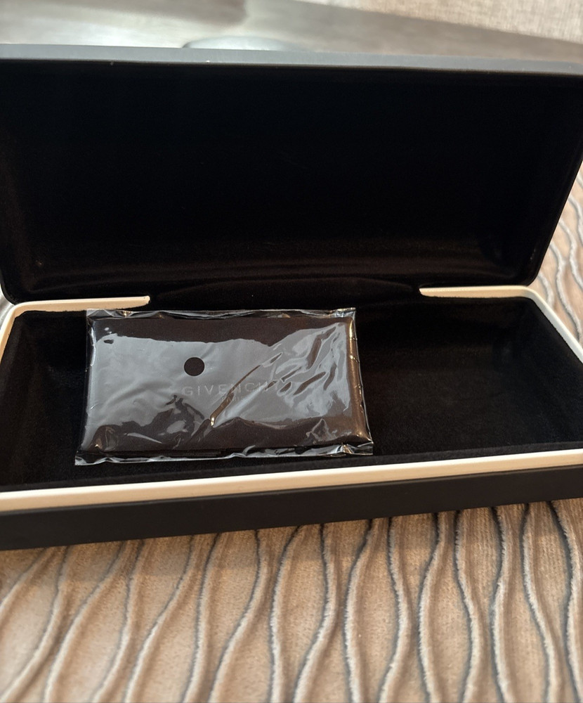 Givenchy Balenciaga Versace Prada Sunglasses Case Only Authentic w/ Lense Cloth