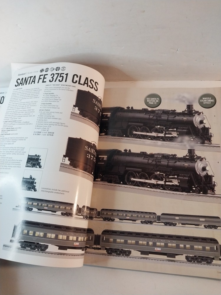 LIONEL 2012 TRAIN SIGNATURE EDITION CATALOG