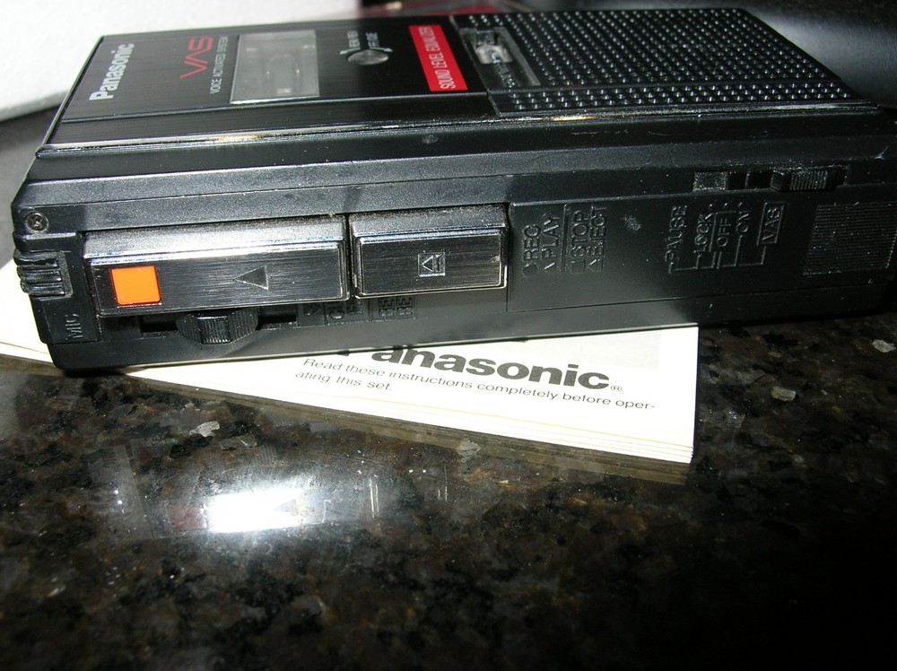 Working Panasonic RN-190 Microcassette Recorder Complete with Box & Instructions