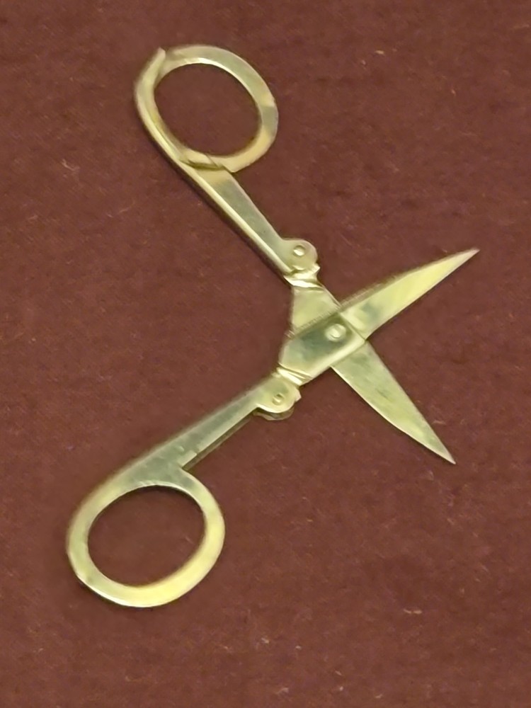 Vintage German Folding Scissors D. Peres Germany